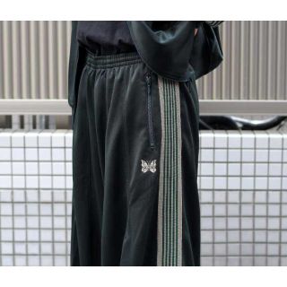 21AW Needles トラックパンツ M ネイビー 美品 最安 やまと着用 21AW Needles トラックパンツ M ネイビー 美品 最安 やまと着用