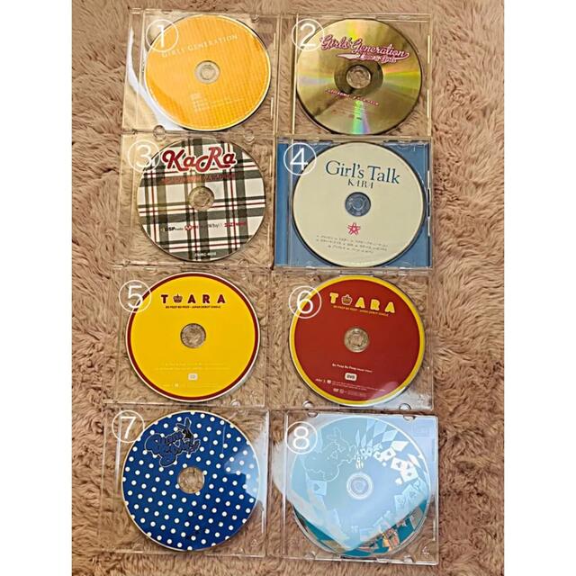 少女時代 KARA T-ARA CD(DVD)セット エンタメ/ホビーのCD(K-POP/アジア)の商品写真