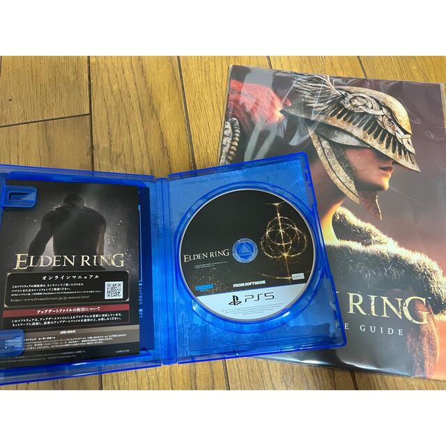 PlayStation(プレイステーション)のELDEN RING PS5 エンタメ/ホビーのゲームソフト/ゲーム機本体(家庭用ゲームソフト)の商品写真
