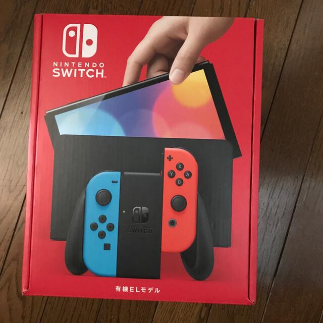 エンタメ/ホビーNintendo Switch 有機EL ネオン　新品