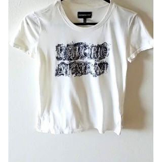 エンポリオアルマーニ(Emporio Armani)の★美品!レディースEMPORIO ARMANIエンポリオアルマーニ半袖Tシャツ★(Tシャツ(半袖/袖なし))