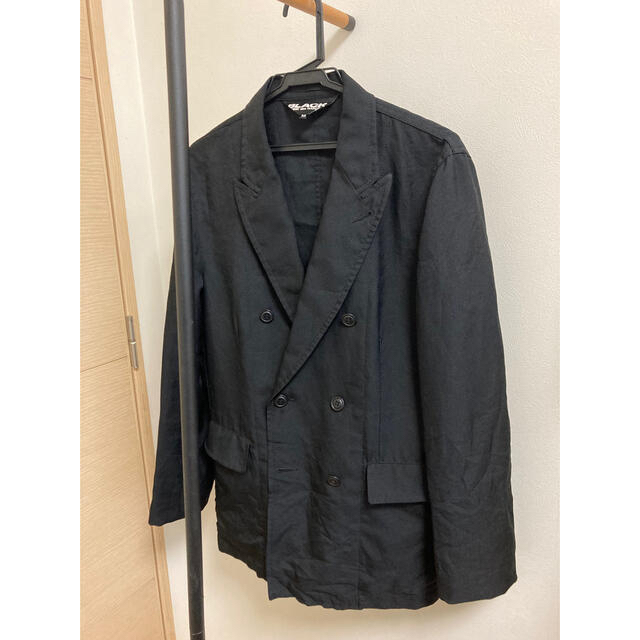 BLACK COMME des GARCONS(ブラックコムデギャルソン)の black comme des garçons ダブル　テーラードジャケット メンズのジャケット/アウター(テーラードジャケット)の商品写真