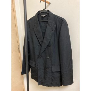 ブラックコムデギャルソン(BLACK COMME des GARCONS)の black comme des garçons ダブル　テーラードジャケット(テーラードジャケット)