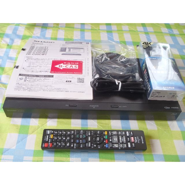 SHARP - テニスタツロウ　AQUOS　ブルーレイレコーダー　2B-C20CW1
