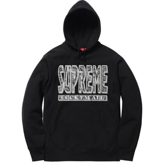 パーカーSupreme Paisley Fuck Em All シュプリーム パーカー