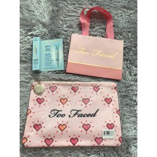 トゥフェイス(Too Faced)のTooFaced トゥーフェイスド ポーチ、アイシャドウプライマー、ショッパー(アイシャドウ)