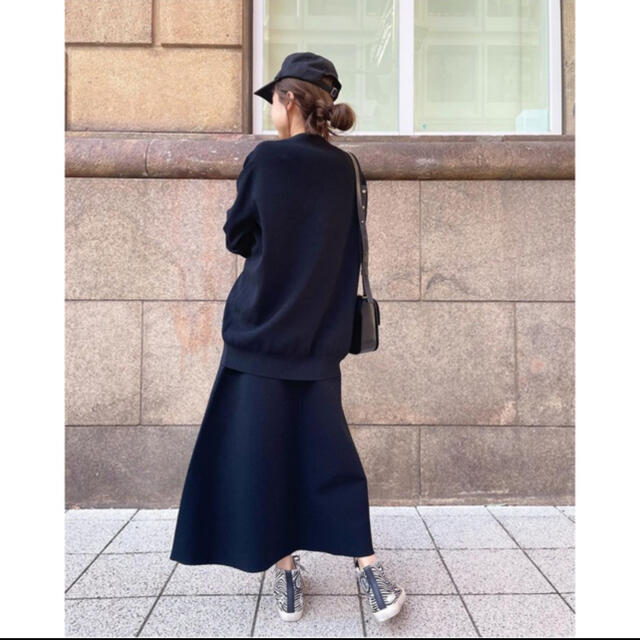 L'Appartement DEUXIEME CLASSE(アパルトモンドゥーズィエムクラス)のL'Appartement Knit Flare Skirt レディースのスカート(ロングスカート)の商品写真