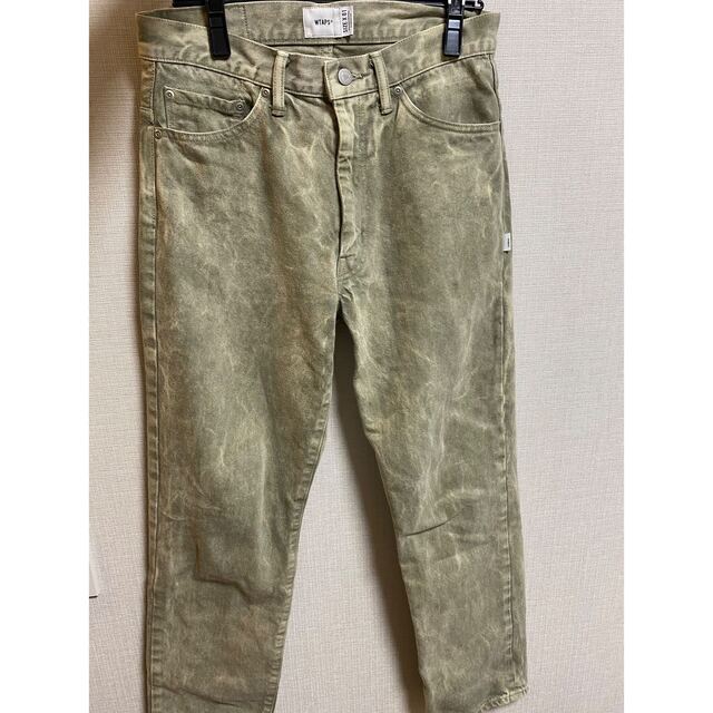 Wtaps TROUSERS COTTON. DENIM OLIVE DRAB