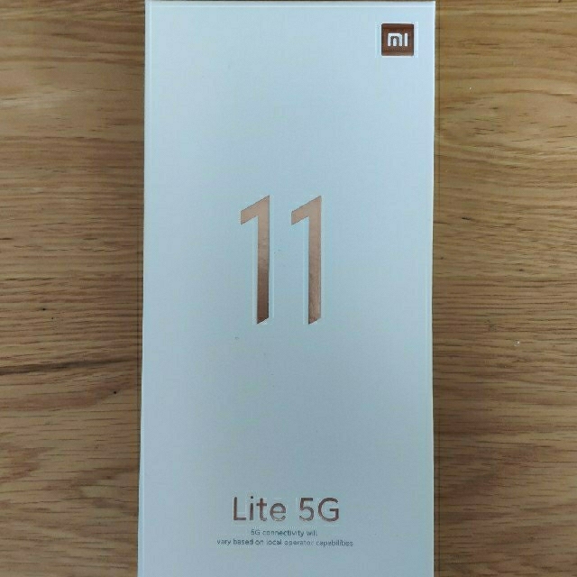 Xiaomi Mi 11 lite 5G ブラック スマホ/家電/カメラのスマートフォン/携帯電話(スマートフォン本体)の商品写真