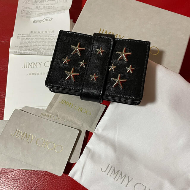 JIMMY CHOO カードケース　ミニ財布　新品未使用レディース