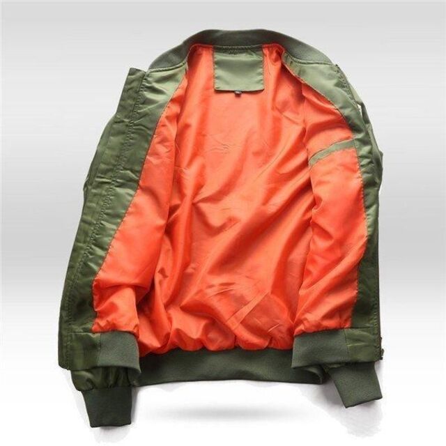 【送料無料】MA1 ジャケット メンズ ミリタリージャケット 大きいサイズ メンズのジャケット/アウター(ミリタリージャケット)の商品写真