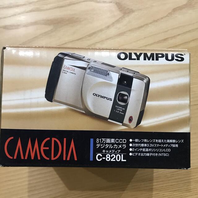 国内配送 OLYMPUS デジカメ　未使用品 オリンパス C-820L CAMEDIA デジタルカメラ
