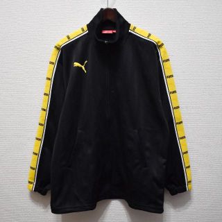 プーマ(PUMA)のプーマPUMA ジャージ ジャケット SS 黒黄 8713(ジャージ)