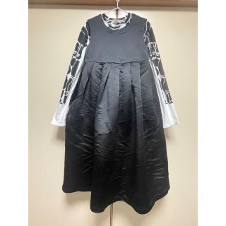 コムデギャルソン(COMME des GARCONS)の21SS 定価15万ほど コムデギャルソン ノースリーブワンピース エステル(ひざ丈ワンピース)