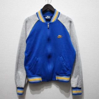 ナイキ(NIKE)のNIKEナイキ 80s スウェットブルゾン M 紺タグ(スウェット)