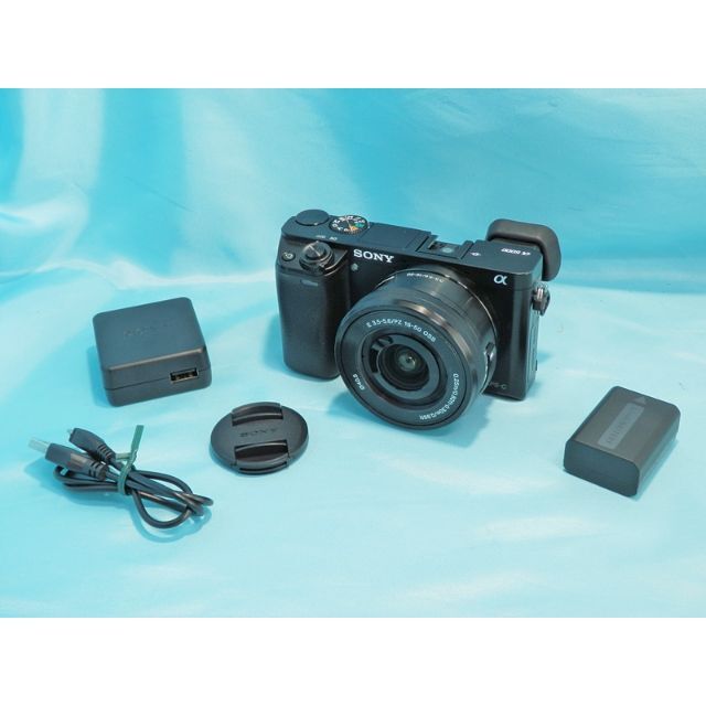 SONY α6000 レンズキット ILCE-6000L ミラーレス・デジカメ カメラ SONY α6000 レンズキット ILCE-6000L ミラーレス・デジカメ カメラ