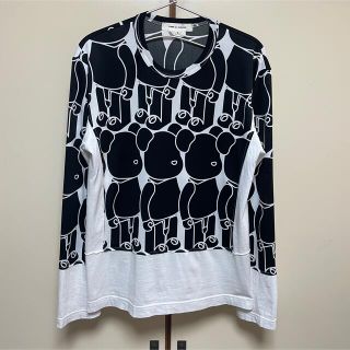 コムデギャルソン(COMME des GARCONS)の21SS コムデギャルソン ベアブリック 長袖Tシャツ ロンT(Tシャツ(長袖/七分))