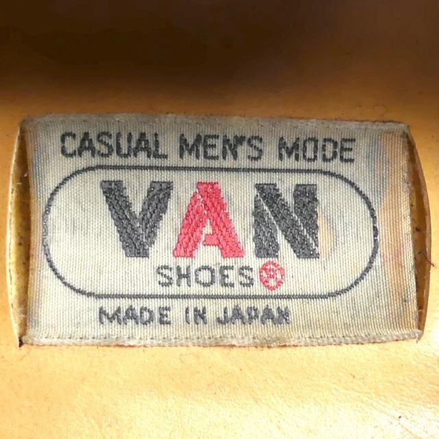 VAN Jacket(ヴァンヂャケット)の日本製 van jacket レースアップシューズ 25.5 本革 茶 メンズ メンズの靴/シューズ(ドレス/ビジネス)の商品写真