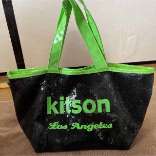 キットソン(KITSON)のkitson スパンコールトートバッグ　中古品(トートバッグ)