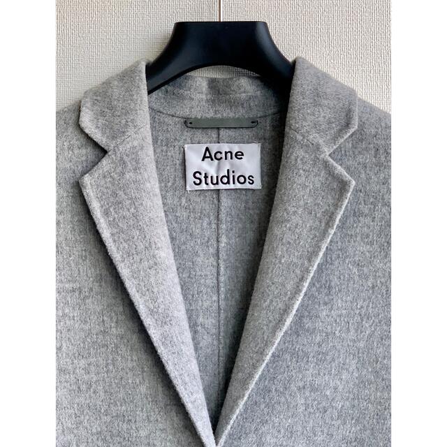 ノーブル】 Acne studios ダブルフェイスロングコートの通販 by つくね ...