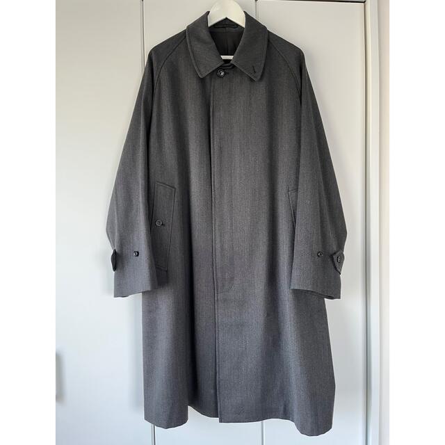 anatomica シングルラグランコート VI 46 COVERT CLOTH