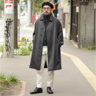 アナトミカ(ANATOMICA)のanatomica シングルラグランコート VI 46 COVERT CLOTH(ステンカラーコート)