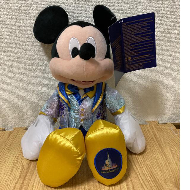 Disney(ディズニー)のディズニー50周年  WDW  ミッキー　ミニー　ペアセット エンタメ/ホビーのおもちゃ/ぬいぐるみ(ぬいぐるみ)の商品写真