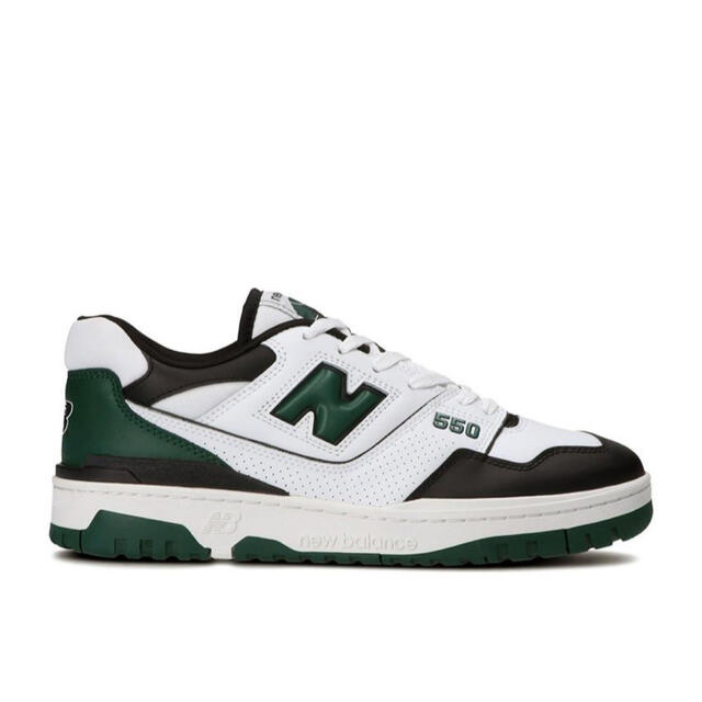 New Balance BB550LE1 White/Green靴/シューズ