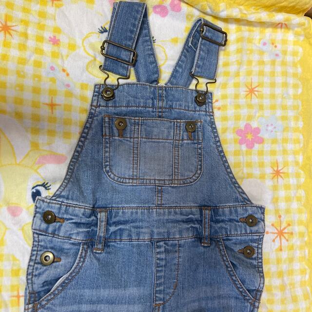 3can4on(サンカンシオン)のオーバーオール 90size キッズ/ベビー/マタニティのキッズ服男の子用(90cm~)(パンツ/スパッツ)の商品写真