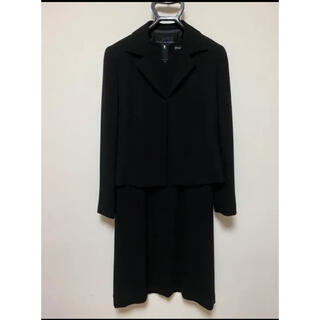 ヒロミチナカノ☆15AR ブラックジャケット、ワンピース　礼服喪服