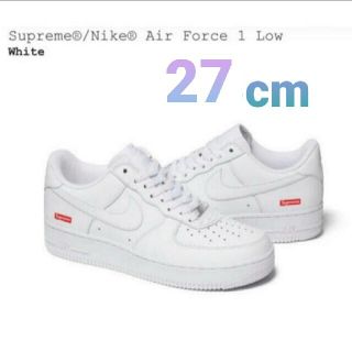 シュプリーム(Supreme)のSupreme NIKE air force 1 Ｗhite 27cm(スニーカー)