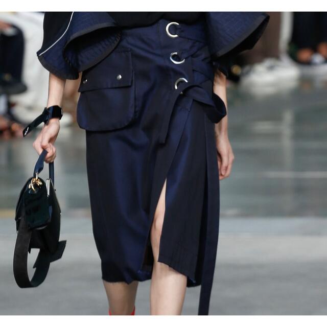 sacai スカート レースアップ | フリマアプリ ラクマ