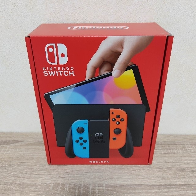 Nintendo Switch ネオンブルーレッド エンタメ ホビー ゲームソフト ゲーム機本体 ネオンブルーレッド 有機