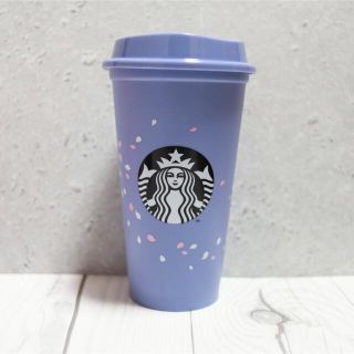 スターバックスコーヒー(Starbucks Coffee)の紫【日本未発売】Starbucks リユーザブルカップ　桜　2021(容器)