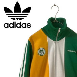 オリジナル(Original)の【超美品】希少カラー adidasトラックジャケット トレホイル ブラジルカラー(その他)