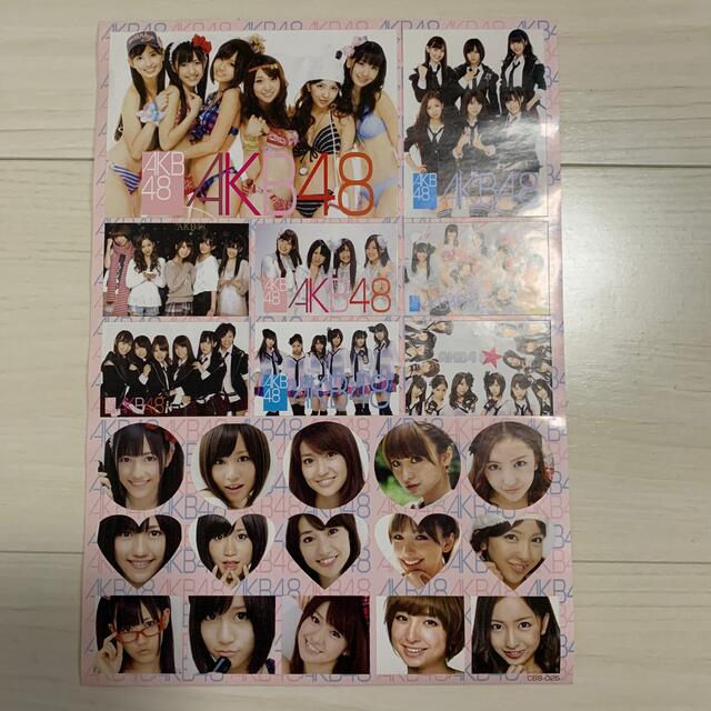 DoCoMo　AKB48　シール　未使用品　F718