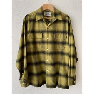 ワコマリア(WACKO MARIA)のWACKO MARIA OMBRE CHECK OPEN COLLAR SHT(シャツ)