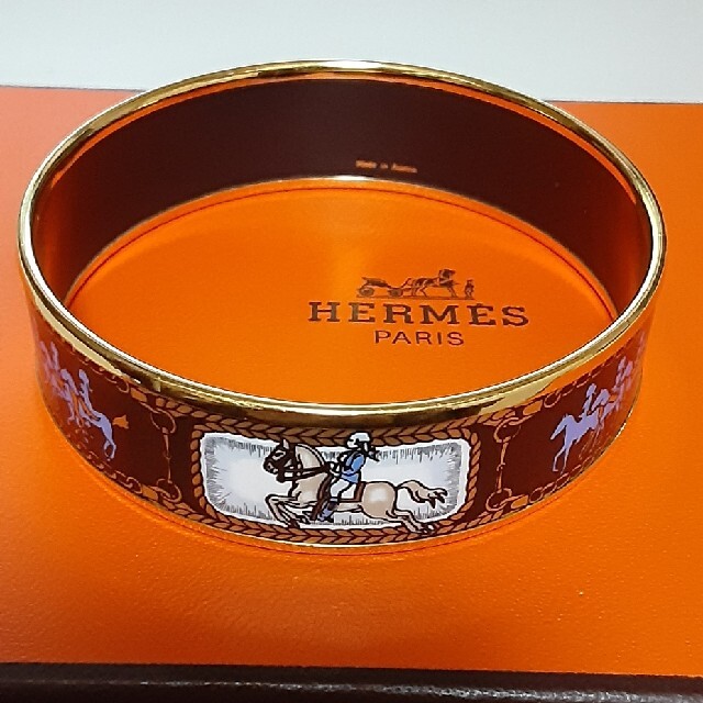 HERMES　バングル　エマイユ