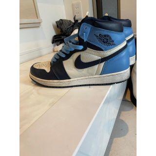 ナイキ(NIKE)の最終価格！！NIKE AJ1 OBSIDIAN-UNIVERCITY(スニーカー)