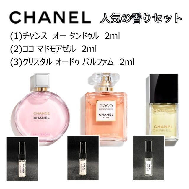 CHANEL チャンス オータン ドゥル オードゥ トワレット2ml