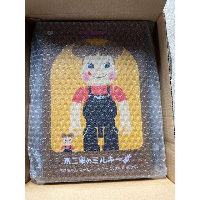 BE@RBRICK ベアブリックペコちゃん コーヒーミルキー400%のみ BE@RBRICK ベアブリックペコちゃん コーヒーミルキー400%のみ