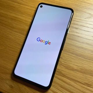 グーグルピクセル(Google Pixel)の【ヒビ割れあり】Google Pixel 4a (128GB SIMフリー)(スマートフォン本体)