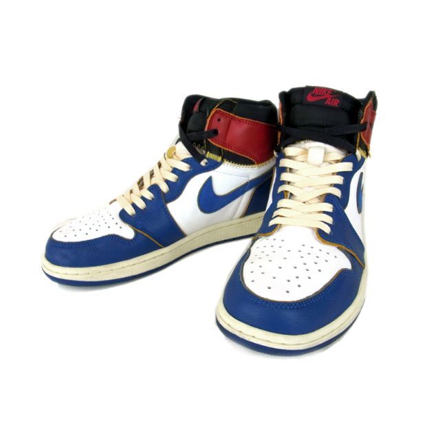 NIKE(ナイキ)のナイキNIKE×ユニオンUNION■AIR JORDAN1ジョーダンスニーカー メンズの靴/シューズ(スニーカー)の商品写真