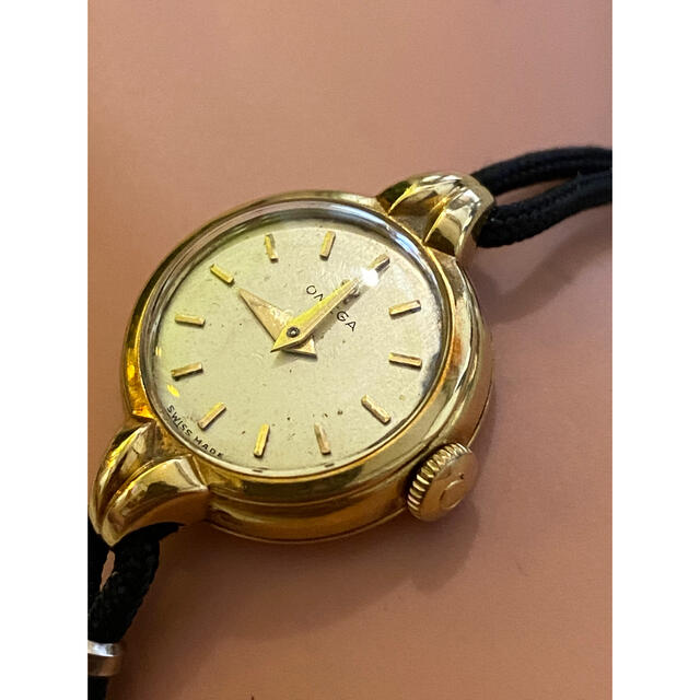 逆輸入 OMEGA - 【OMEGA オメガ 金張り】腕時計 レディースの通販 b&