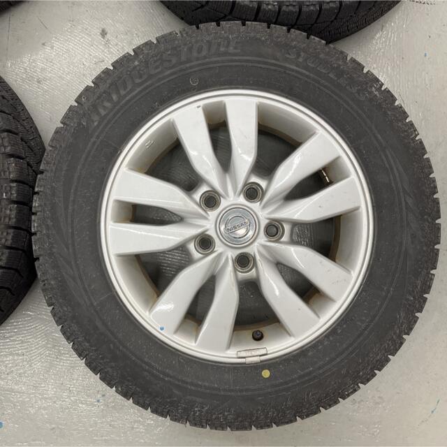 BRIDGESTONE - 日産セレナ純正アルミ付スタッドレスタイヤ195/65R15