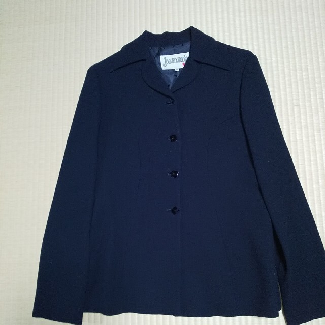 Jocomomola(ホコモモラ)の(ポロ1854様専用)黒スーツ レディースのフォーマル/ドレス(スーツ)の商品写真