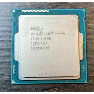 Intel Core i7 4770 3.40GHz(PCパーツ)