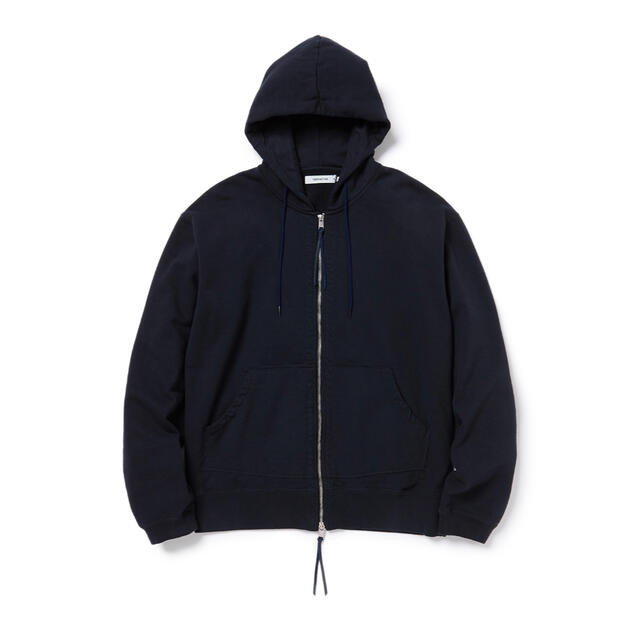 nonnative ノンネイティブ 日本製 DWELLER HOODED FULL ZIP COTTON SWEAT スウェットジップアップパーカー NN-C2601 1 WHITE トップス【nonnative】