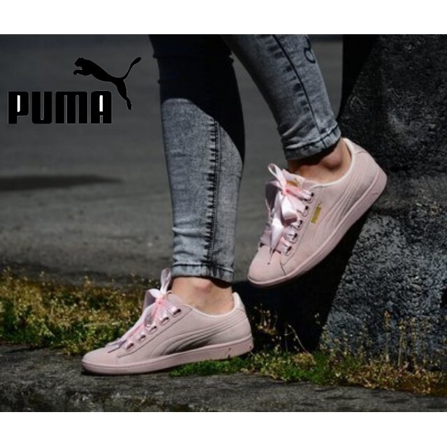 期間限定価格 新品 PUMA ビッキー リボン スニーカー 23.5