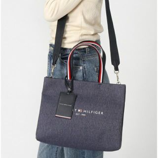 トミーヒルフィガー(TOMMY HILFIGER)の21日まで！再値下げ！TOMY HILFIGER デニムトートバック(トートバッグ)